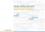 Cover-Bild Social Media und Recht