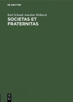 Cover-Bild Societas et Fraternitas