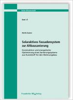 Cover-Bild Solaraktives Fassadensystem zur Altbausanierung