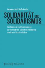 Cover-Bild Solidarität und Solidarismus