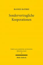 Cover-Bild Sondervertragliche Kooperationen