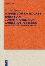 Cover-Bild Sophie von La Roches Briefe an Johann Friedrich Christian Petersen (1788–1806)
