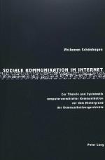 Cover-Bild Soziale Kommunikation im Internet