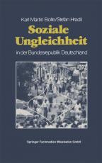 Cover-Bild Soziale Ungleichheit in der Bundesrepublik Deutschland