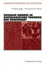Cover-Bild Sozialer Wandel in soziologischen Theorien der Gegenwart