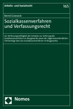 Cover-Bild Sozialkassenverfahren und Verfassungsrecht