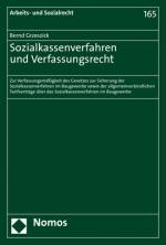 Cover-Bild Sozialkassenverfahren und Verfassungsrecht