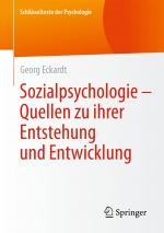 Cover-Bild Sozialpsychologie – Quellen zu ihrer Entstehung und Entwicklung