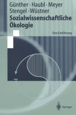 Cover-Bild Sozialwissenschaftliche Ökologie