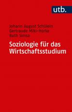 Cover-Bild Soziologie für das Wirtschaftsstudium