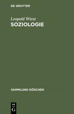 Cover-Bild Soziologie