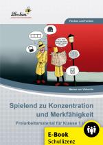 Cover-Bild Spielend zu Konzentration und Merkfähigkeit