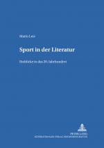 Cover-Bild Sport in der Literatur