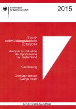 Cover-Bild Sportentwicklungsbericht 2013/2014