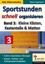 Cover-Bild Sportstunden schnell organisieren / Band 3