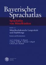 Cover-Bild Sprachatlas von Mittelfranken (SMF) / Mittelhochdeutsche Langvokale und Diphtonge