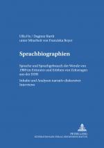 Cover-Bild Sprachbiographien