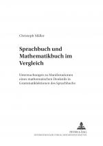 Cover-Bild Sprachbuch und Mathematikbuch im Vergleich