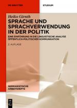Cover-Bild Sprache und Sprachverwendung in der Politik