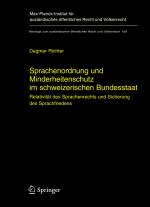 Cover-Bild Sprachenordnung und Minderheitenschutz im schweizerischen Bundesstaat