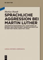Cover-Bild Sprachliche Aggression bei Martin Luther