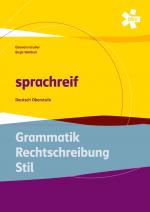 Cover-Bild sprachreif - Deutsch Oberstufe, Arbeitsheft