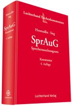Cover-Bild SprAuG Sprecherausschussgesetz