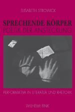 Cover-Bild Sprechende Körper - Poetik der Ansteckung