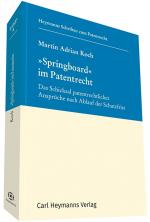 Cover-Bild "Springboard" im Patentrecht