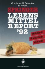 Cover-Bild Springer Lebensmittelreport ’92
