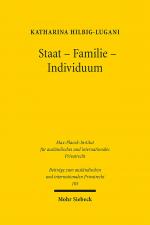 Cover-Bild Staat - Familie - Individuum