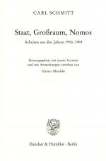 Cover-Bild Staat, Großraum, Nomos.