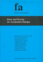 Cover-Bild Staat und Kirche im werdenden Europa