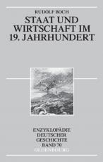 Cover-Bild Staat und Wirtschaft im 19. Jahrhundert