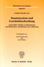 Cover-Bild Staatensystem und Geschichtsschreibung.