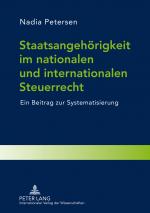 Cover-Bild Staatsangehörigkeit im nationalen und internationalen Steuerrecht
