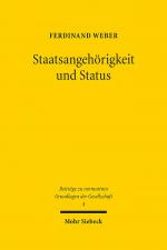 Cover-Bild Staatsangehörigkeit und Status