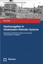 Cover-Bild Staatsausgaben in Gliedstaaten föderaler Systeme