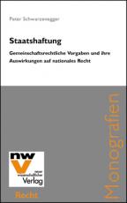 Cover-Bild Staatshaftung