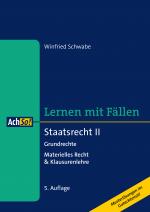 Cover-Bild Staatsrecht II Grundrechte