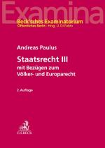 Cover-Bild Staatsrecht III