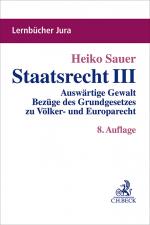 Cover-Bild Staatsrecht III