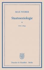 Cover-Bild Staatssoziologie.