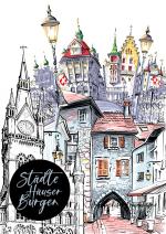 Cover-Bild Städte Häuser Burgen / Städte Häuser Burgen - Malbuch für Erwachsene