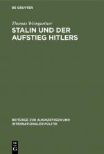 Cover-Bild Stalin und der Aufstieg Hitlers