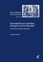 Cover-Bild Stammbücher aus Schwaben, Alt-Bayern und der Oberpfalz