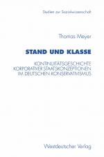 Cover-Bild Stand und Klasse