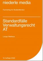 Cover-Bild Standardfälle Verwaltungsrecht AT - 2022