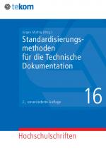 Cover-Bild Standardisierungsmethoden für die Technische Dokumentation