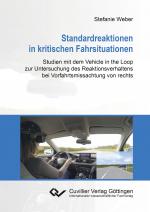 Cover-Bild Standardreaktionen in kritischen Fahrsituationen